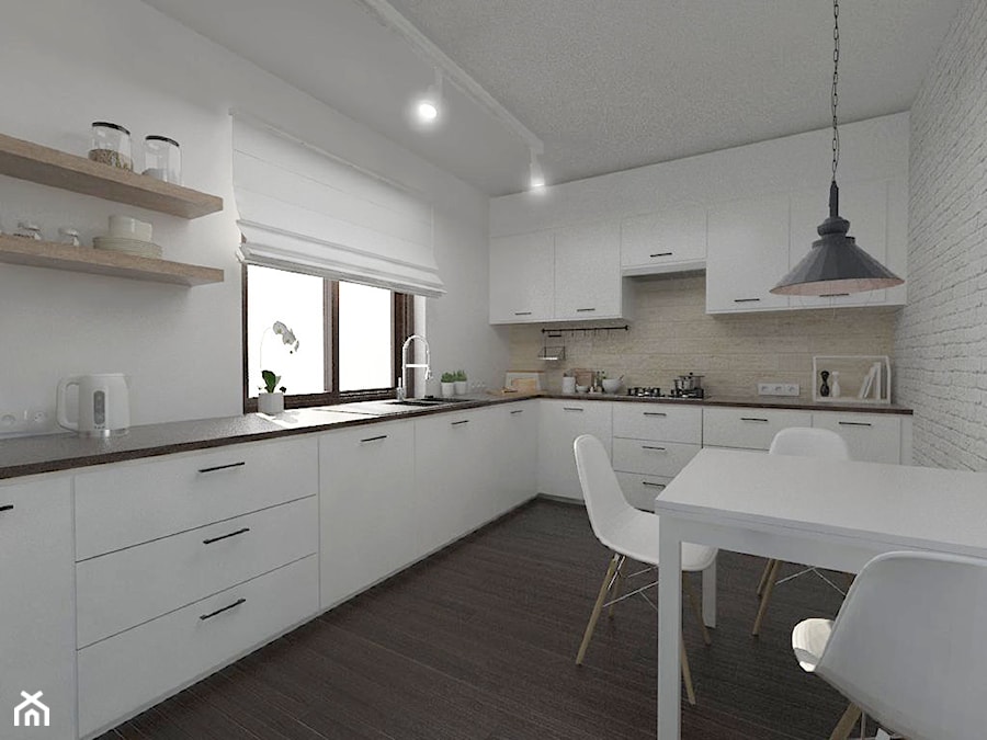 Dom_pniewy - Kuchnia, styl nowoczesny - zdjęcie od white interior design