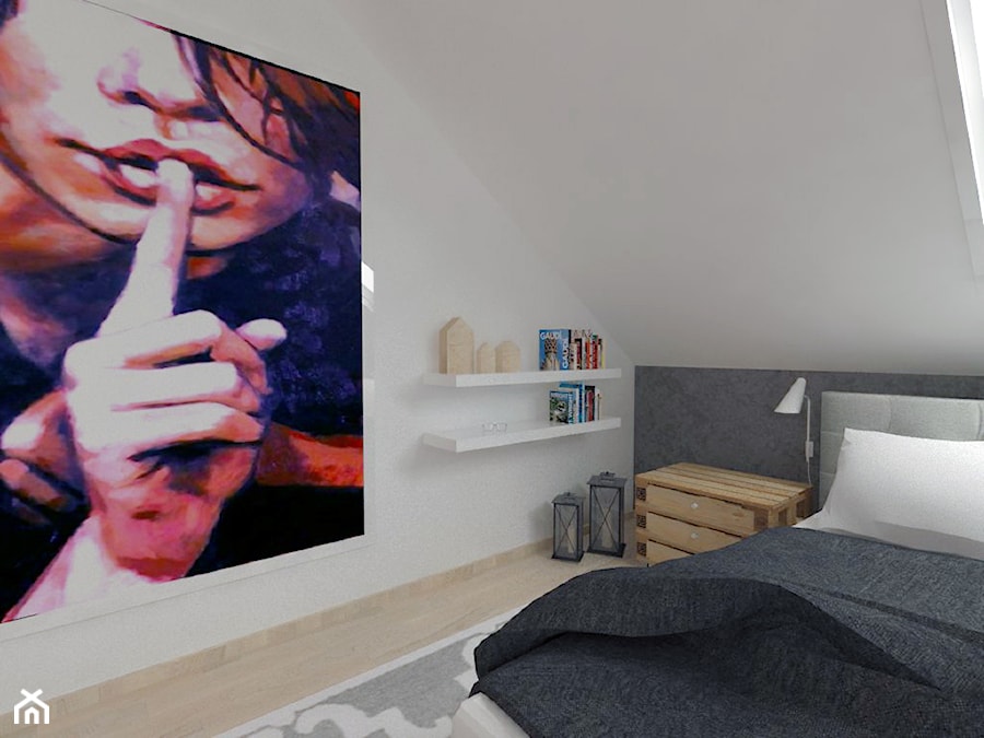 Sypialnia - Sypialnia, styl nowoczesny - zdjęcie od white interior design