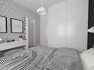 Dom w zabudowie szeregowej - Sypialnia, styl nowoczesny - zdjęcie od white interior design