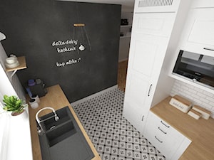 Dom w zabudowie szeregowej - Kuchnia, styl prowansalski - zdjęcie od white interior design