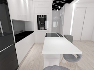 Meszkanie 45 m2 - Kuchnia, styl minimalistyczny - zdjęcie od white interior design