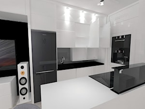 Meszkanie 45 m2 - Kuchnia, styl minimalistyczny - zdjęcie od white interior design