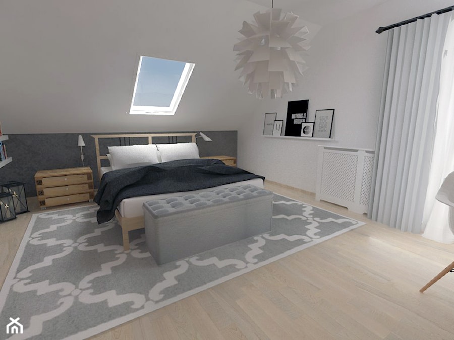 Sypialnia - Sypialnia, styl nowoczesny - zdjęcie od white interior design