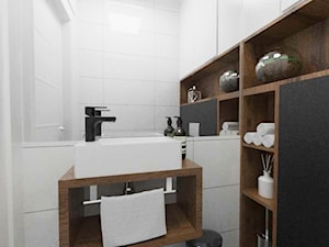 Dom_pniewy - Łazienka, styl nowoczesny - zdjęcie od white interior design