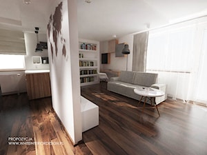 Metamorfoza kawalerki 33m2 - zdjęcie od white interior design