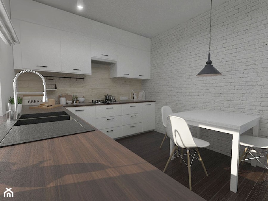 Dom_pniewy - Kuchnia, styl nowoczesny - zdjęcie od white interior design