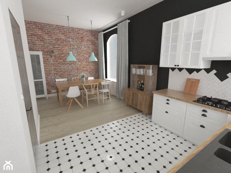 Drugie życie starego domu - Kuchnia - zdjęcie od white interior design - Homebook