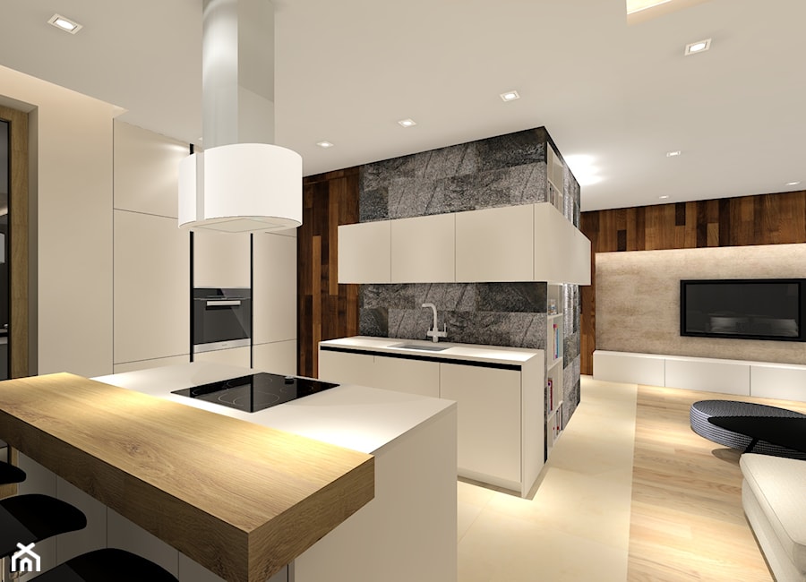 Projekt domu 2 - Kuchnia, styl nowoczesny - zdjęcie od MKdezere