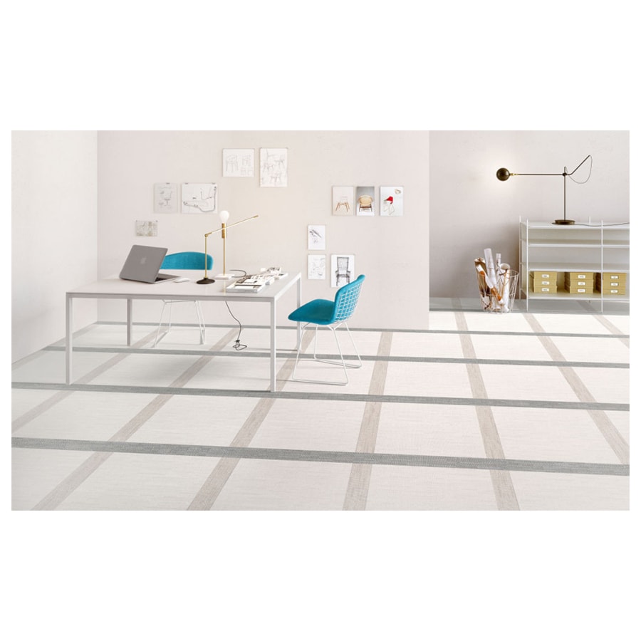 SANT'AGOSTINO DIGITALART - Średnie beżowe białe z fotografiami na ścianie biuro, styl minimalistyczny - zdjęcie od modnydom24
