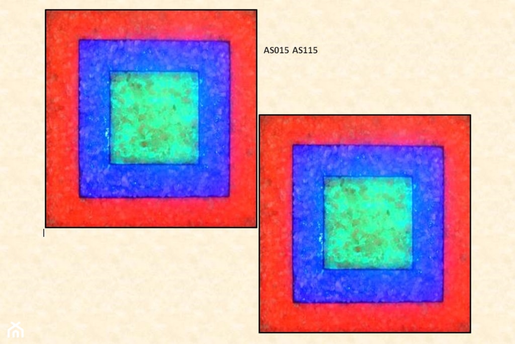 Aranzacja z Kinkietów LED multicolor o powierzchni z soli kamiennej na PILOT - zdjęcie od artsun.eu - Homebook