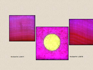 Aranzacja z Kinkietów LED multicolor o powierzchni z ONYKSU i soli na PILOT - zdjęcie od artsun.eu