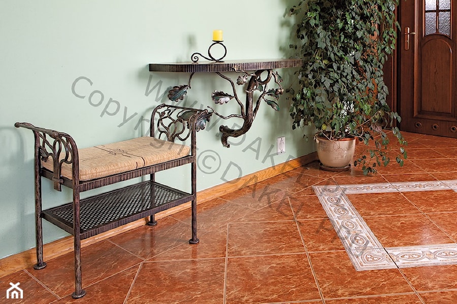 Siedzisko kute M34 oraz podwieszany stolik ozdobny - zdjęcie od DAKEL PPU