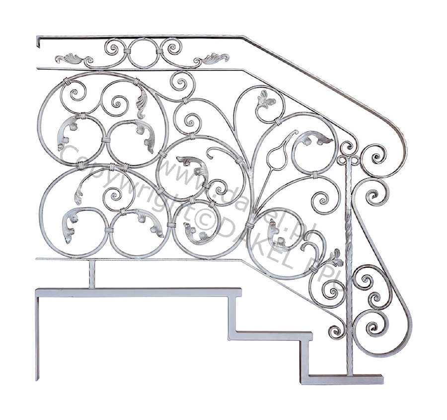 Balustrada wewnętrzna - kuta Bw52 - zdjęcie od DAKEL PPU