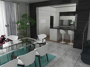 Modern Home - Jadalnia, styl nowoczesny - zdjęcie od DESCAD - Pracownia Projektowa Wnętrz i Mebli