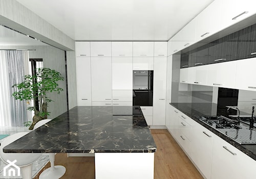 Modern Home - Kuchnia, styl nowoczesny - zdjęcie od DESCAD - Pracownia Projektowa Wnętrz i Mebli
