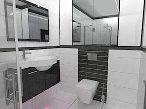 Modern Home - Łazienka, styl nowoczesny - zdjęcie od DESCAD - Pracownia Projektowa Wnętrz i Mebli