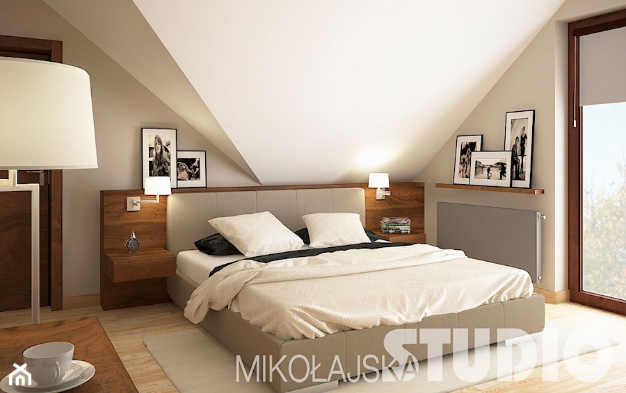 Tradycyjna sypialnia - zdjęcie od MIKOŁAJSKAstudio