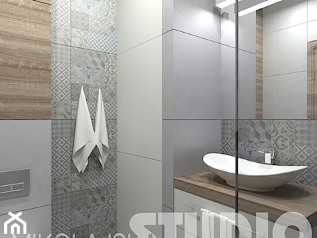 Aranżacje wnętrz - Łazienka: bathroom-new-design - MIKOŁAJSKAstudio. Przeglądaj, dodawaj i zapisuj najlepsze zdjęcia, pomysły i inspiracje designerskie. W bazie mamy już prawie milion fotografii!