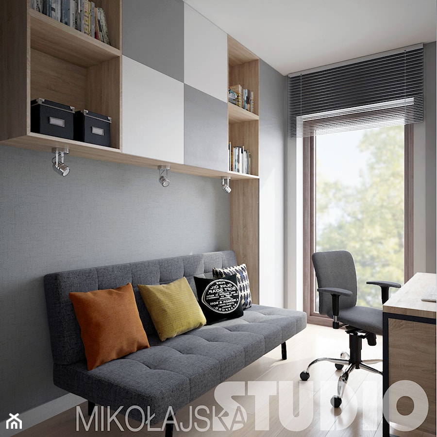 home-office-loft-style - zdjęcie od MIKOŁAJSKAstudio