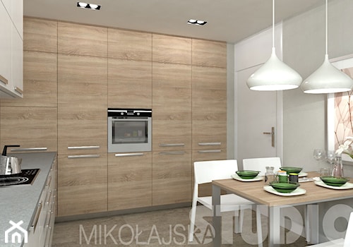 drewno kuchnia-kitchen timber - zdjęcie od MIKOŁAJSKAstudio