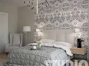 sypialnia-elegancka, klasyczna - zdjęcie od MIKOŁAJSKAstudio
