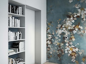 minimalistyczne wnętrze-fototapeta roślinna - zdjęcie od MIKOŁAJSKAstudio