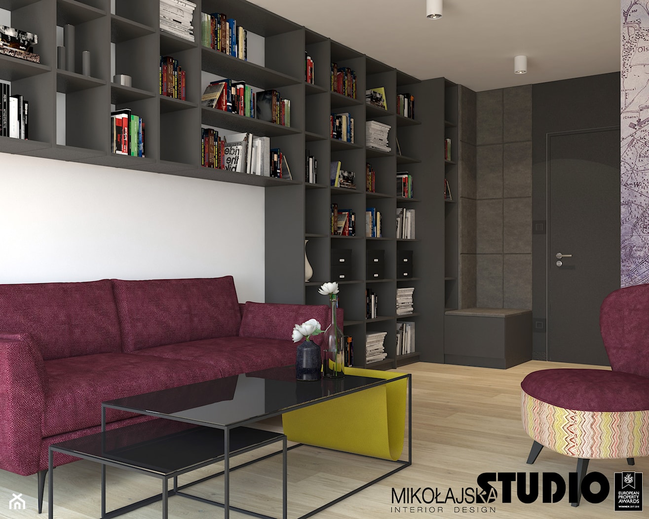 salon - zdjęcie od MIKOŁAJSKAstudio - Homebook