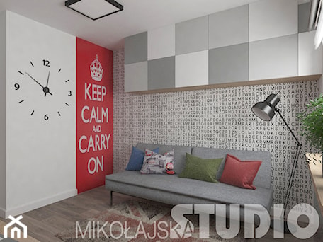 Aranżacje wnętrz - Pokój dziecka: pokój dziecka - keep calm - MIKOŁAJSKAstudio. Przeglądaj, dodawaj i zapisuj najlepsze zdjęcia, pomysły i inspiracje designerskie. W bazie mamy już prawie milion fotografii!