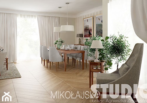 Elegancki salon - zdjęcie od MIKOŁAJSKAstudio