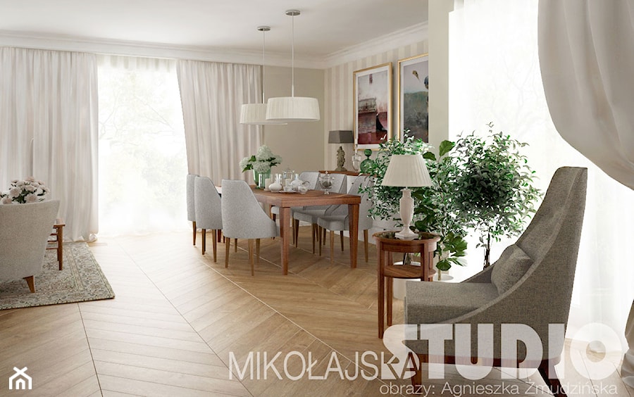 Elegancki salon - zdjęcie od MIKOŁAJSKAstudio