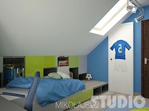 Nowoczesny pokój dla chłopca - zdjęcie od MIKOŁAJSKAstudio
