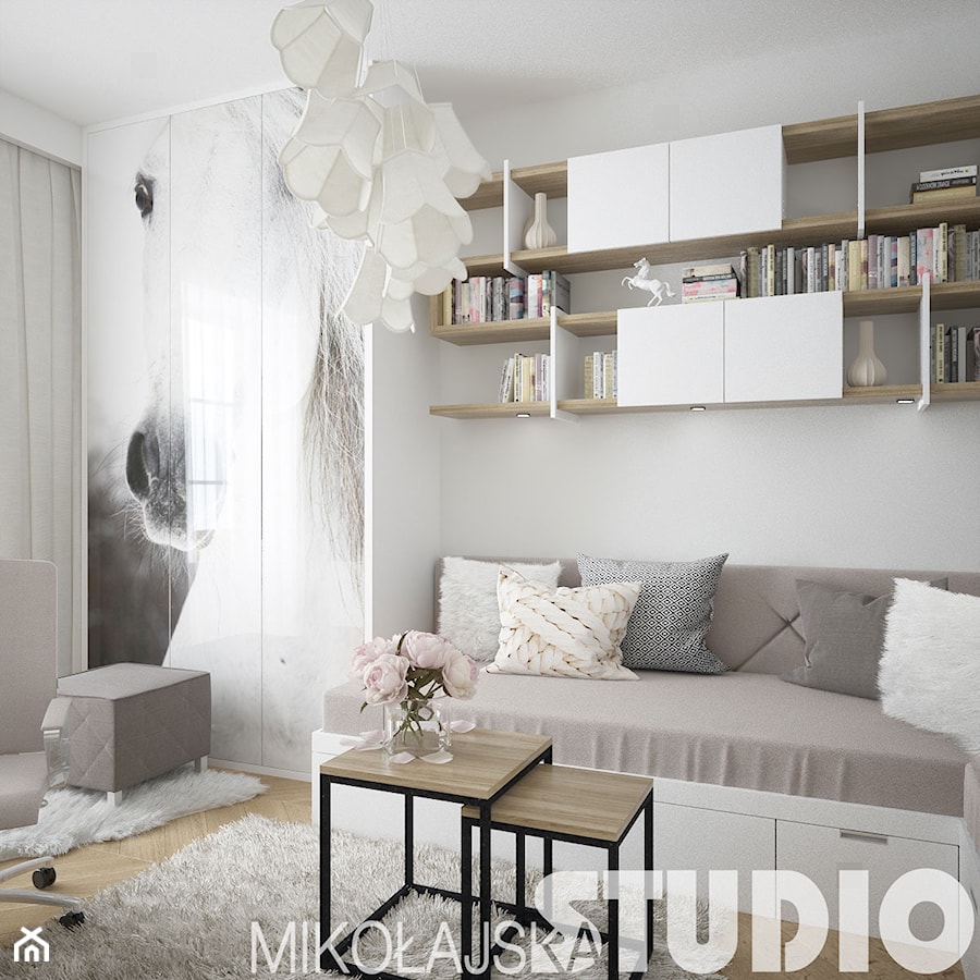 cozy teenager room - zdjęcie od MIKOŁAJSKAstudio