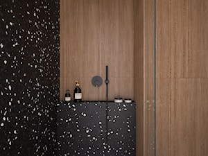 Głębia intensywnych odcieni - Średnia łazienka, styl nowoczesny - zdjęcie od MIKOŁAJSKAstudio