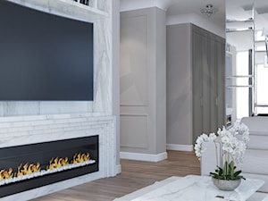 luxurious apartment-fireplace - zdjęcie od MIKOŁAJSKAstudio