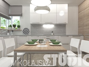 bright kitchen functional - zdjęcie od MIKOŁAJSKAstudio