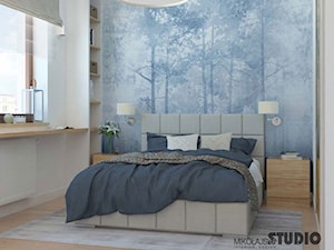 błękitna sypialnia - zdjęcie od MIKOŁAJSKAstudio