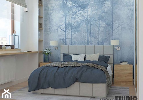 błękitna sypialnia - zdjęcie od MIKOŁAJSKAstudio