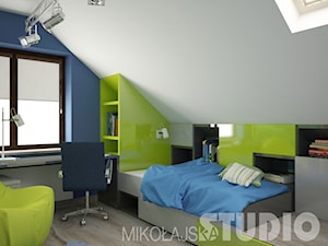 Nowoczesny pokój dla chłopca - zdjęcie od MIKOŁAJSKAstudio