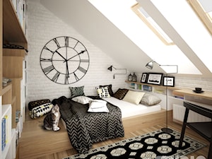Sypialnia w stylu skandynawskim - zdjęcie od MIKOŁAJSKAstudio