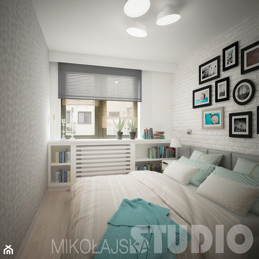 Współczesna sypialnia - zdjęcie od MIKOŁAJSKAstudio