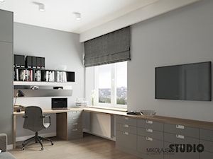 projekt domowego biura - zdjęcie od MIKOŁAJSKAstudio