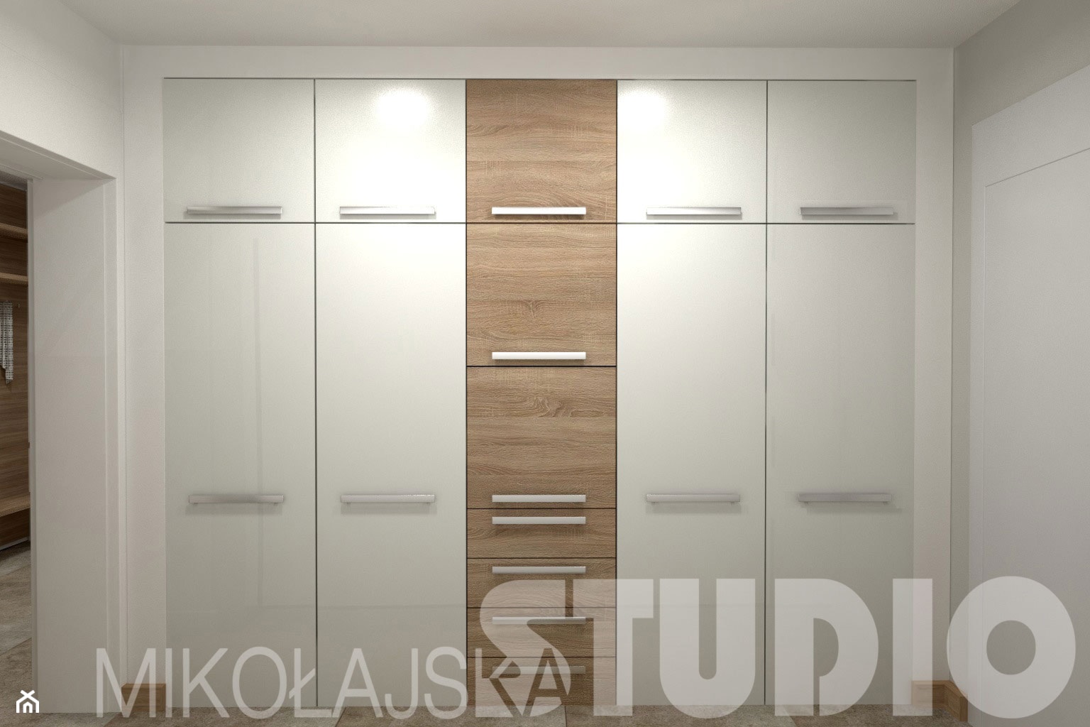 projekt szafy na wymiar - zdjęcie od MIKOŁAJSKAstudio - Homebook