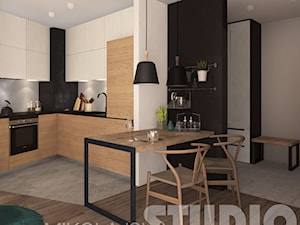 minimalistyczne współczesne mieszkanie - zdjęcie od MIKOŁAJSKAstudio