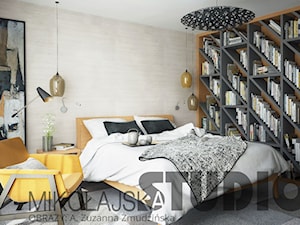 ciepła sypialnia - zdjęcie od MIKOŁAJSKAstudio
