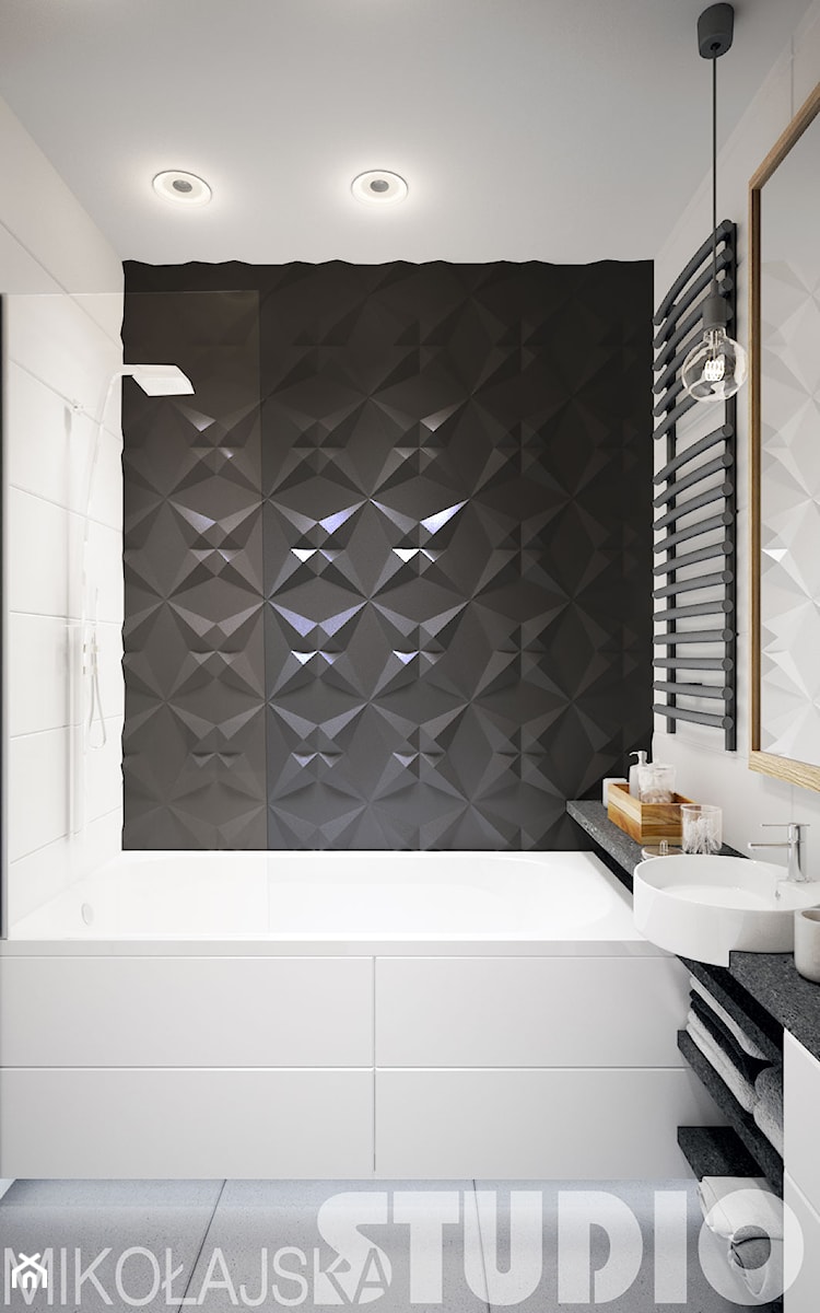 crystal tiles bathroom - zdjęcie od MIKOŁAJSKAstudio