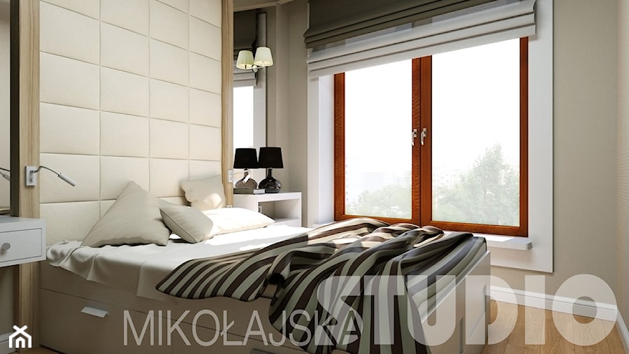 Elegancka sypialnia - zdjęcie od MIKOŁAJSKAstudio