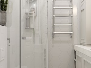 biała łazienka - zdjęcie od MIKOŁAJSKAstudio