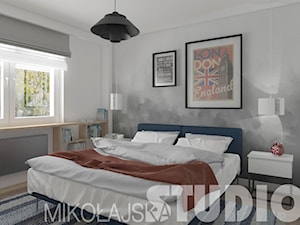 sypialnia projekt wnetrza - zdjęcie od MIKOŁAJSKAstudio