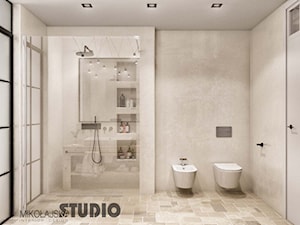 elegant beige bathroom - zdjęcie od MIKOŁAJSKAstudio
