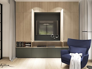 Domowa przestrzeń - Salon, styl industrialny - zdjęcie od MIKOŁAJSKAstudio